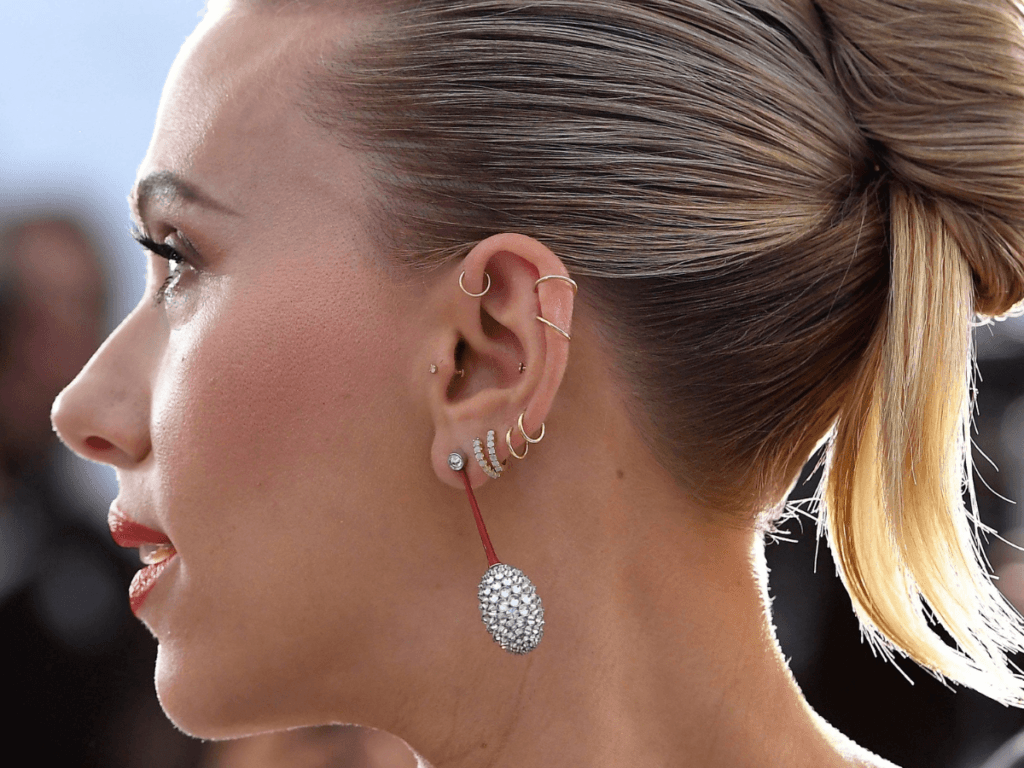 Scarlett Johansson Ear Stack